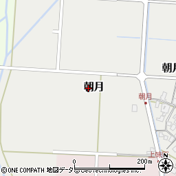 鳥取県鳥取市朝月周辺の地図