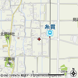 岐阜県本巣市見延587周辺の地図
