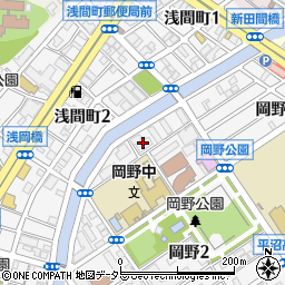 ライオンズマンション横浜岡野公園周辺の地図