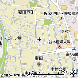 すし上等　厚木妻田店周辺の地図