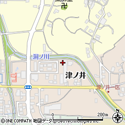 鳥取県鳥取市津ノ井253-4周辺の地図