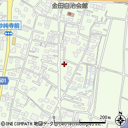 神奈川県厚木市金田742-7周辺の地図