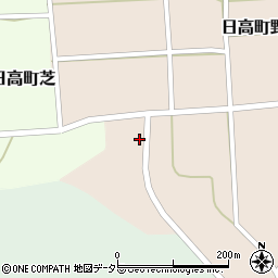 兵庫県豊岡市日高町野1249-3周辺の地図