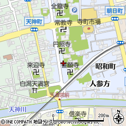 島根県松江市寺町111周辺の地図
