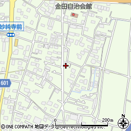 神奈川県厚木市金田741周辺の地図