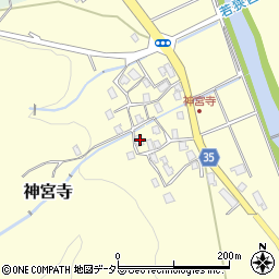 神宮寺区ふれあい会館周辺の地図