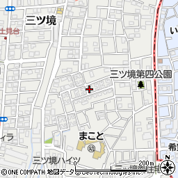 神奈川県横浜市瀬谷区三ツ境58周辺の地図