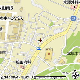 神奈川県厚木市飯山南5丁目15-18周辺の地図