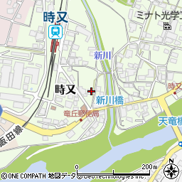 長野県飯田市時又761周辺の地図