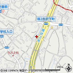 神奈川県横浜市旭区市沢町236-2周辺の地図