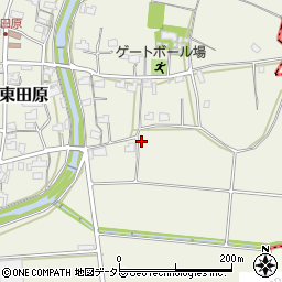 岐阜県関市東田原432周辺の地図