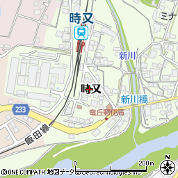 長野県飯田市時又968周辺の地図