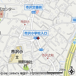 神奈川県横浜市旭区市沢町690周辺の地図