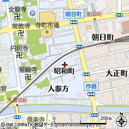 島根県松江市寺町210-16周辺の地図