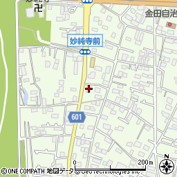 神奈川県厚木市金田342周辺の地図
