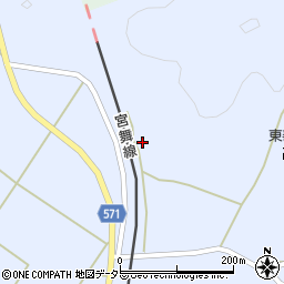 京都府舞鶴市下東962-2周辺の地図