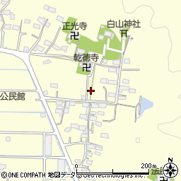岐阜県岐阜市城田寺周辺の地図
