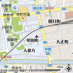 島根県松江市寺町210-11周辺の地図