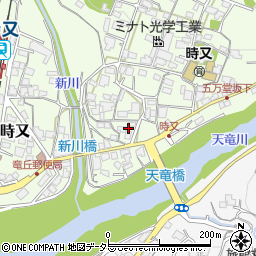 長野県飯田市時又535周辺の地図