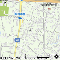 神奈川県厚木市金田437周辺の地図