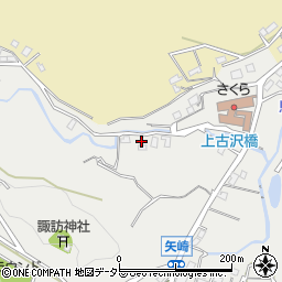 神奈川県厚木市上古沢1879周辺の地図