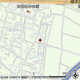 神奈川県厚木市金田720周辺の地図