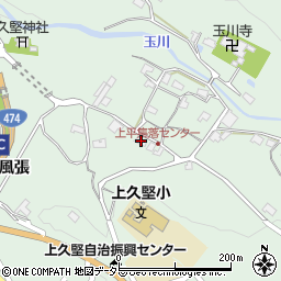 長野県飯田市上久堅2074周辺の地図