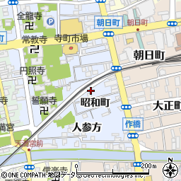 島根県松江市寺町208-11周辺の地図