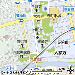 島根県松江市寺町117周辺の地図