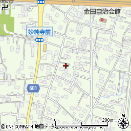 神奈川県厚木市金田437-2周辺の地図