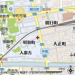 島根県松江市寺町210-4周辺の地図