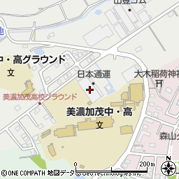 岐阜県美濃加茂市山之上町1004周辺の地図
