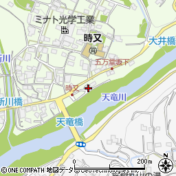 長野県飯田市時又465-1周辺の地図