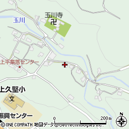長野県飯田市上久堅2111周辺の地図