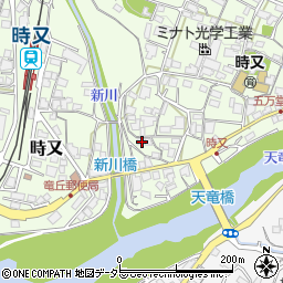 長野県飯田市時又532-1周辺の地図