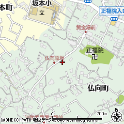 神奈川県横浜市保土ケ谷区仏向町518周辺の地図