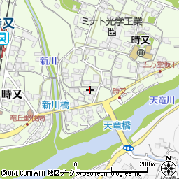 長野県飯田市時又527周辺の地図