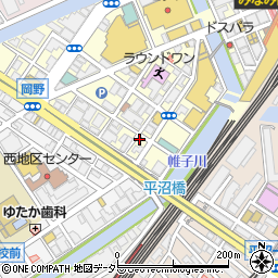 焼売のジョー横浜西口店周辺の地図