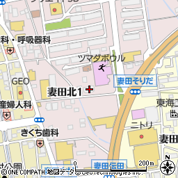神奈川県厚木市妻田北1丁目11-20周辺の地図