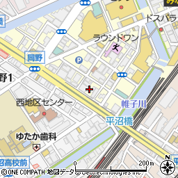 神奈川県横浜市西区南幸2丁目10周辺の地図