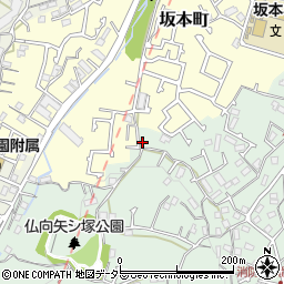神奈川県横浜市保土ケ谷区仏向町578周辺の地図