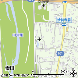 神奈川県厚木市金田309周辺の地図