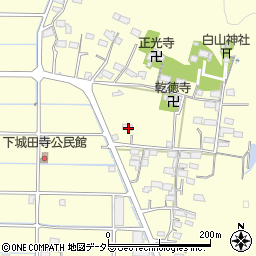 岐阜県岐阜市城田寺1765周辺の地図