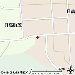 兵庫県豊岡市日高町野1252-1周辺の地図
