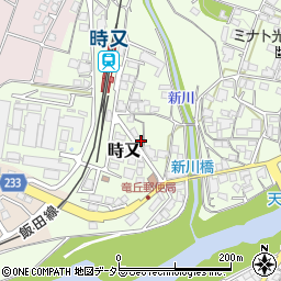長野県飯田市時又906-3周辺の地図