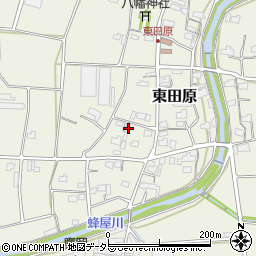 岐阜県関市東田原636周辺の地図