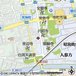 島根県松江市寺町82周辺の地図