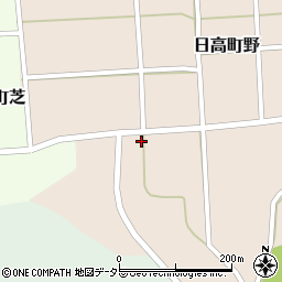 兵庫県豊岡市日高町野1232周辺の地図