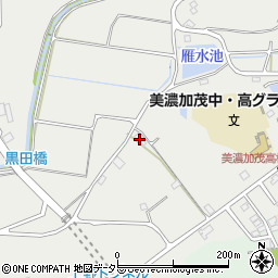岐阜県美濃加茂市山之上町1001周辺の地図