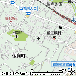 神奈川県横浜市保土ケ谷区仏向町376周辺の地図